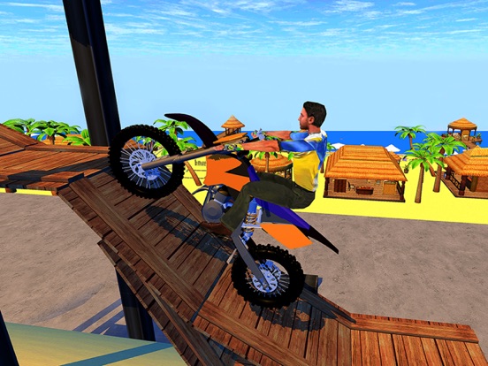 Racing Bike Stunts Ramp Ride screenshot 3