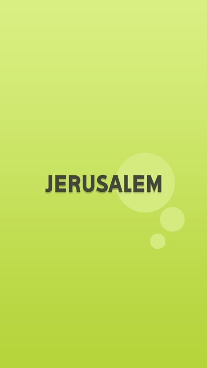 Visit Jerusalem