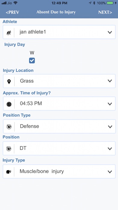 How to cancel & delete Injury Tracking from iphone & ipad 4