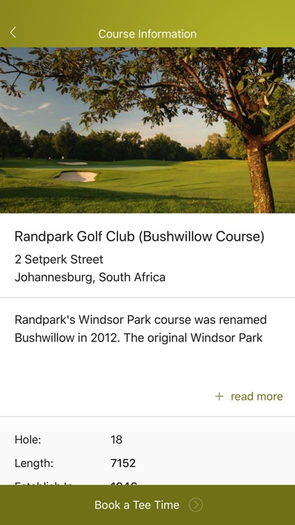 Randpark Golf Club