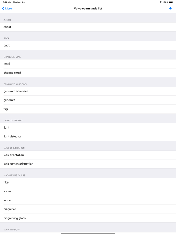 Seeing Assistant Home iPad Seeing Assistant Home iPad