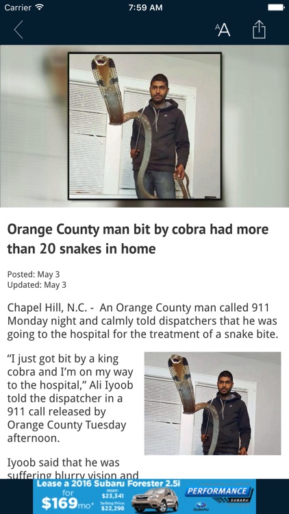 WRAL News Mobile screenshot-4