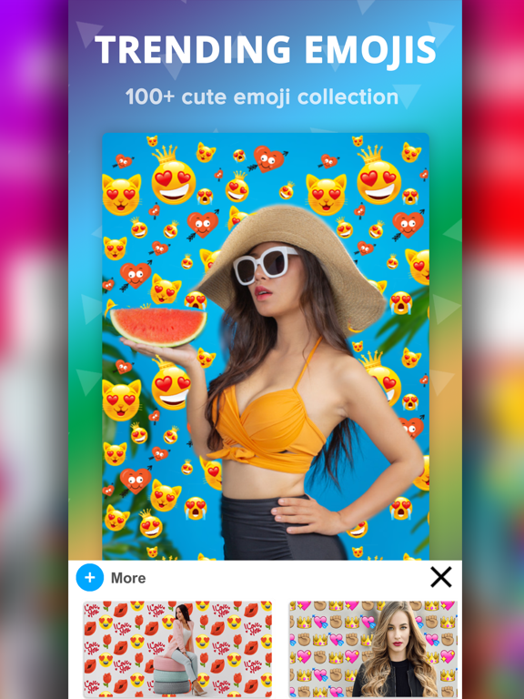 Emoji Background Photo Editor screenshot 2