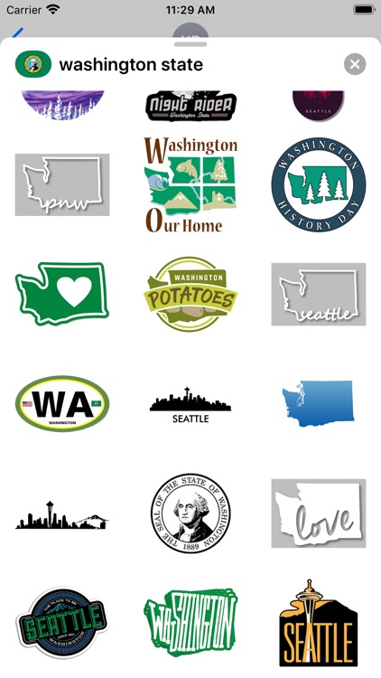 Washington state - USA emoji
