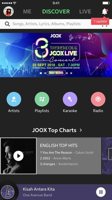 JOOX Musicのおすすめ画像1