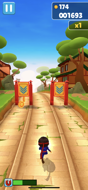 ‎Enfant Ninja Run VR Capture d'écran