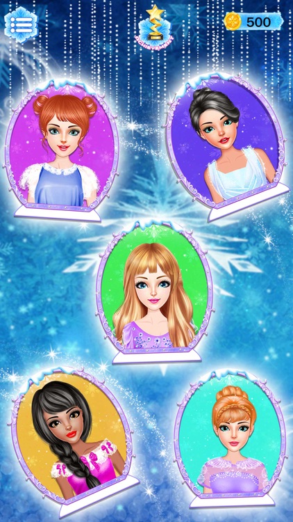 Ice Princess Dress Up Designer screenshot-3