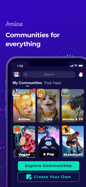 Amino: Communities and Chats(圖1)-速報App