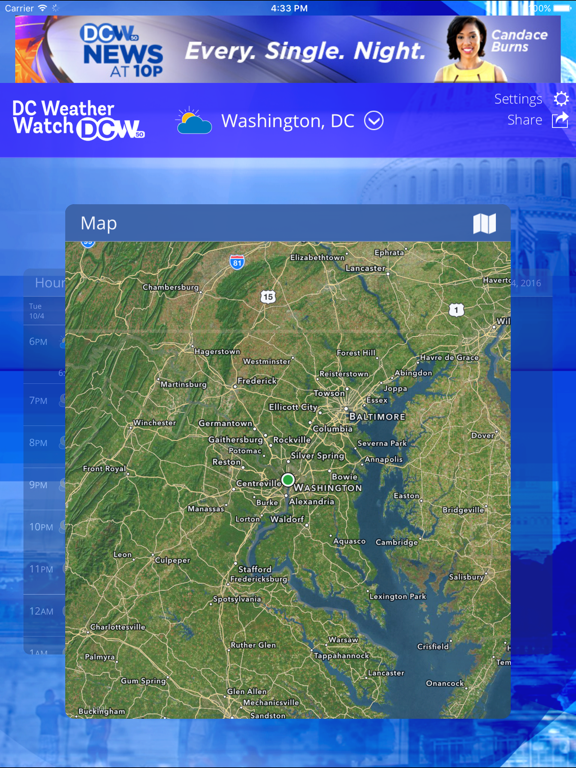 DCW50 - DC Weather Watch screenshot 2