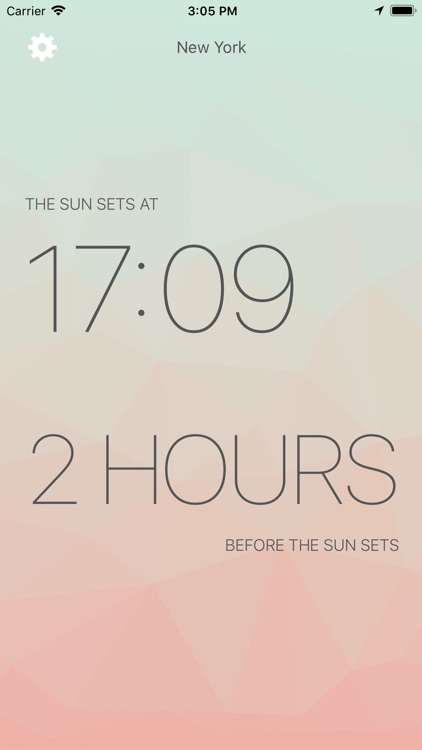 Lux - Sunrise and Sunset