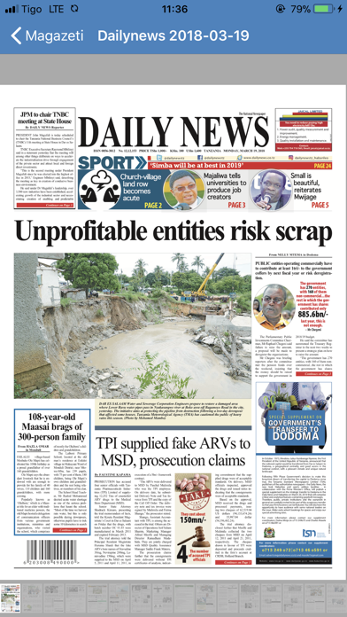 Tanzania Standard Newspapers screenshot 3