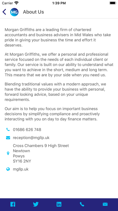 Morgan Griffiths Accountants screenshot 2