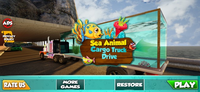 Sea Animal Cargo Truck Driving(圖3)-速報App