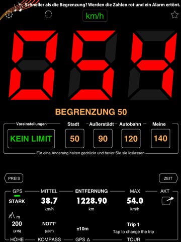 Speedometer 55 Start. GPS Box. screenshot 3