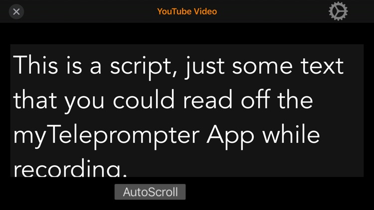 myTeleprompter Pro screenshot-3