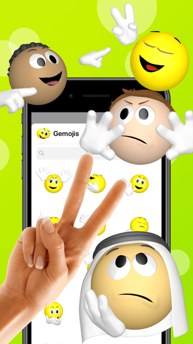 Emoji + gestures > Gemojis screenshot 4