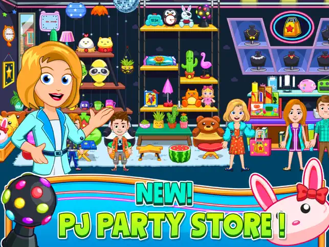 Screenshot 3 My City : Pajama Party iphone