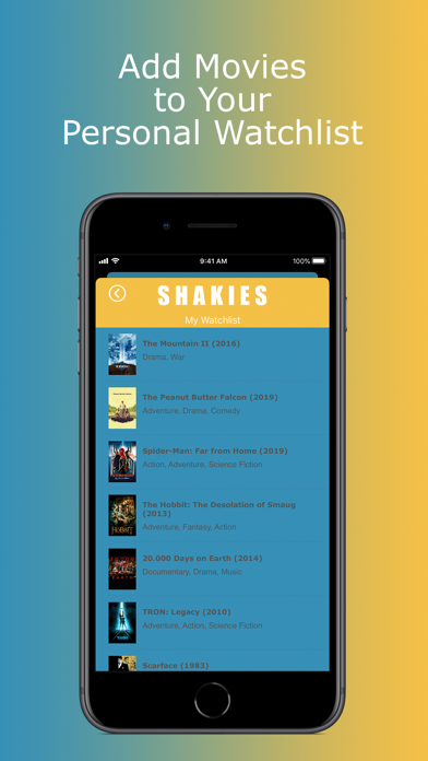 Shakies: Shake for Movies screenshot 4