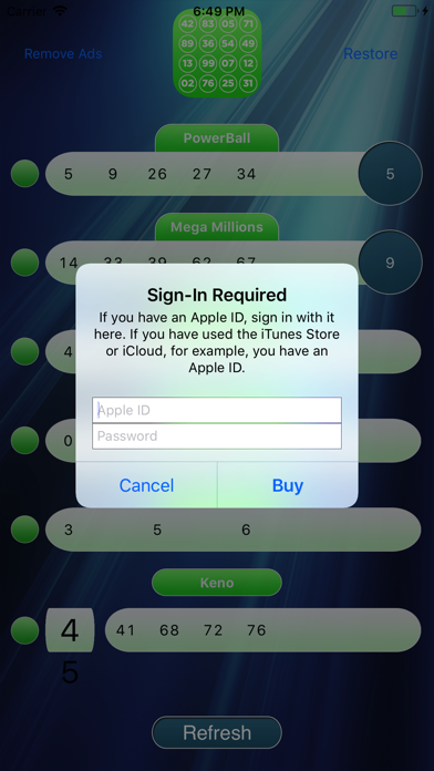 How to cancel & delete My Lottery App from iphone & ipad 4