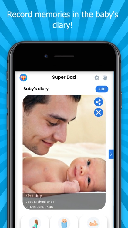 Super Dad - App for new dads screenshot-6