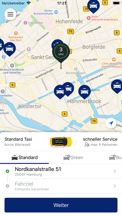 Hansa-Taxi screenshot 2