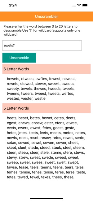 Unscrambler-Word(圖1)-速報App