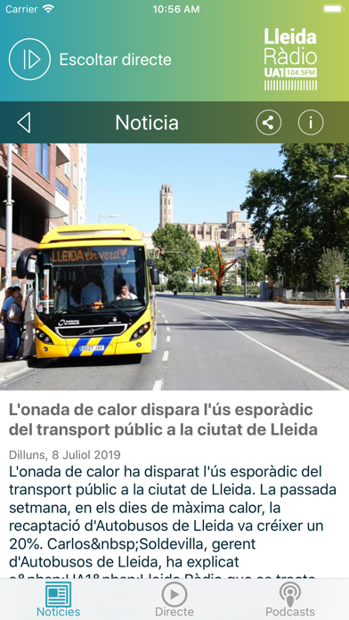 UA1 Lleida screenshot 2
