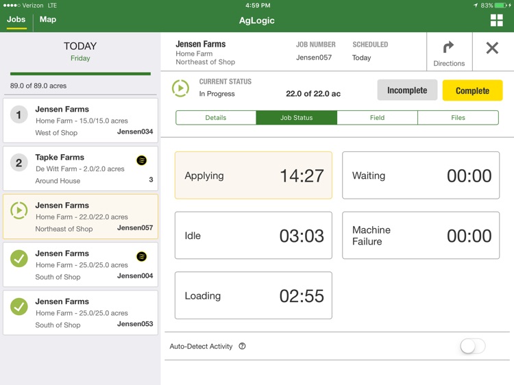 John Deere AgLogic™ screenshot-3