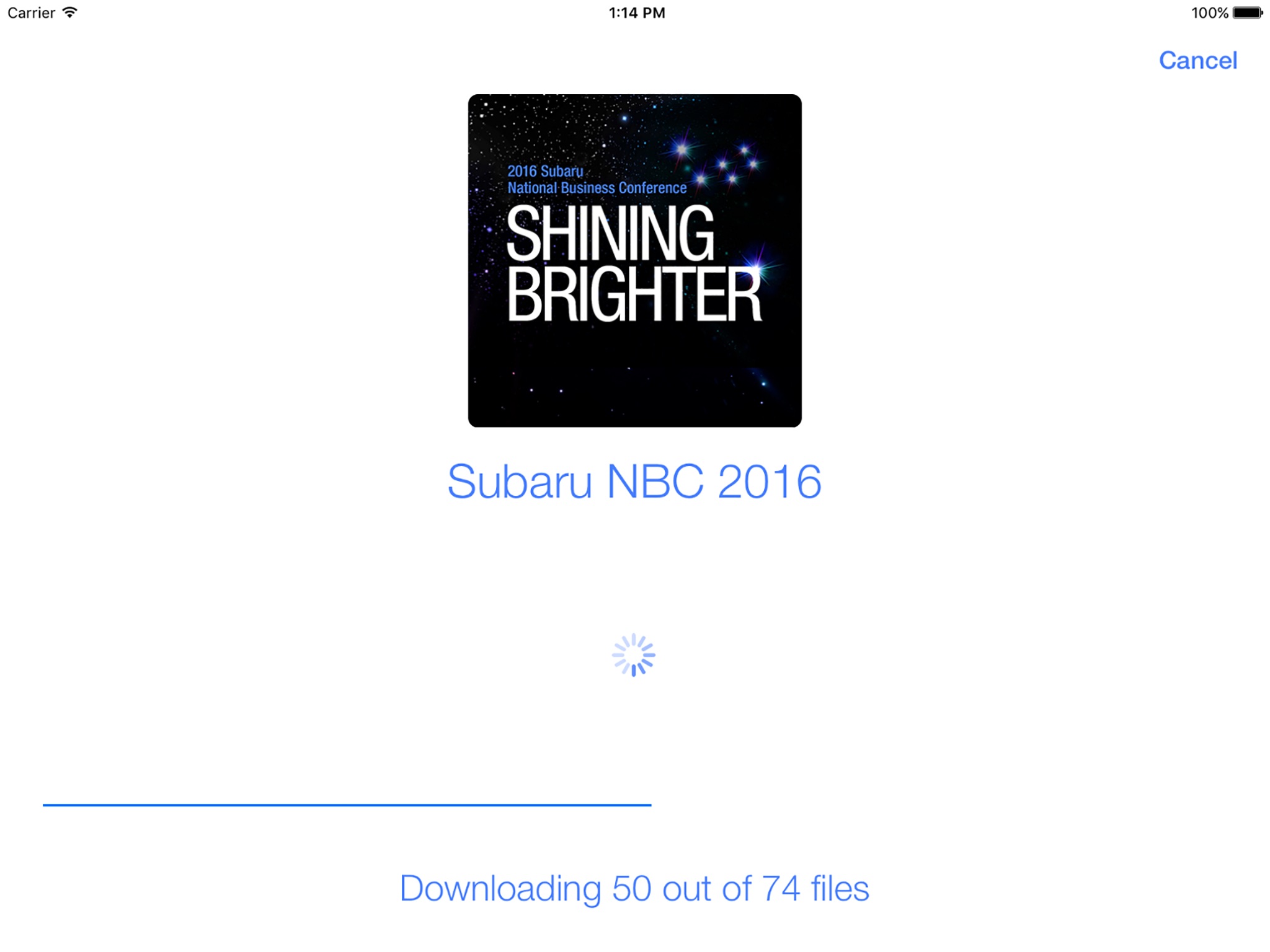 2020 Subaru NBC screenshot 2