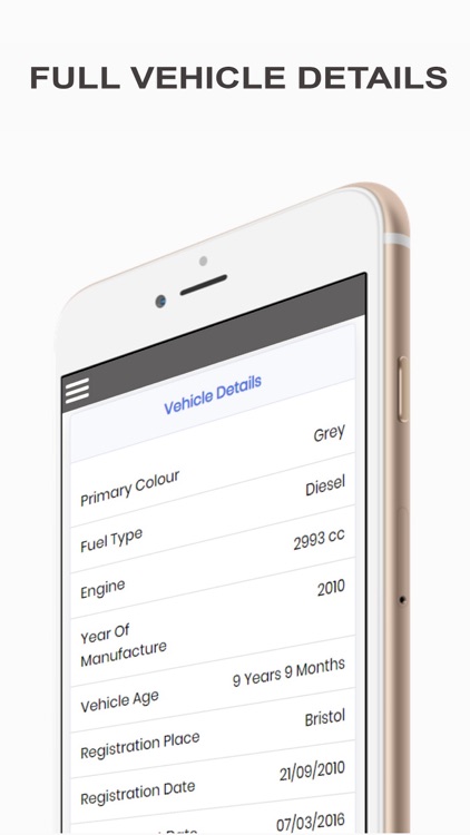 Car Check - Check Car Details screenshot-3