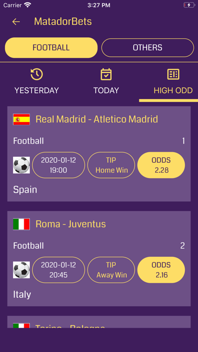 Matador Bets screenshot 2