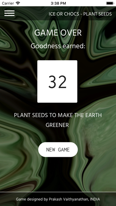 screenshot of ICE OR CHOCS - PLANT SEEDS 8