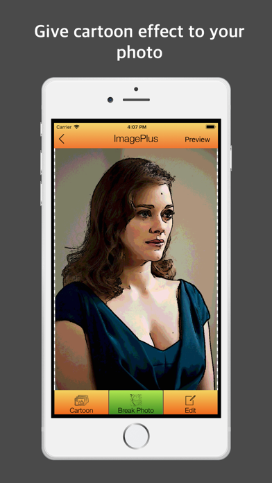 How to cancel & delete ImagePlus - break the photo from iphone & ipad 2