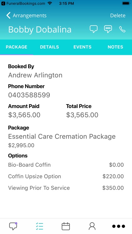 FuneralBookings.com Provider