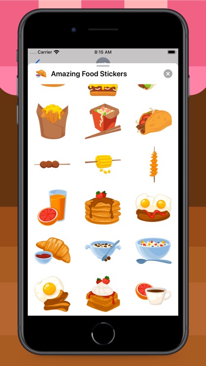 Amazing Food Stickers screenshot-3