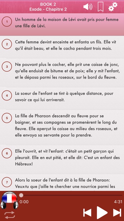 Bible Audio mp3 en Français screenshot-3