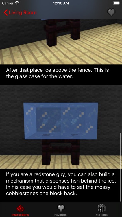 iFurniture Minecraft Designs screenshot-2