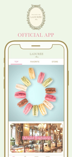 ラデュレ Laduree Japon 公式アプリ On The App Store
