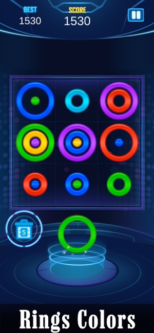 Ring Color Puzzle Match 3 Game(圖5)-速報App