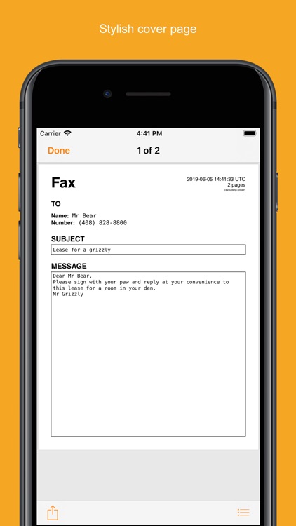 Genius Fax - Fax PDF documents screenshot-4