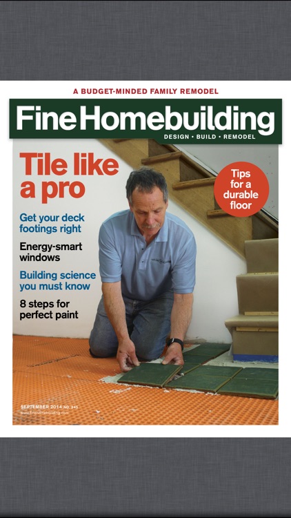 Fine Homebuilding Magazine