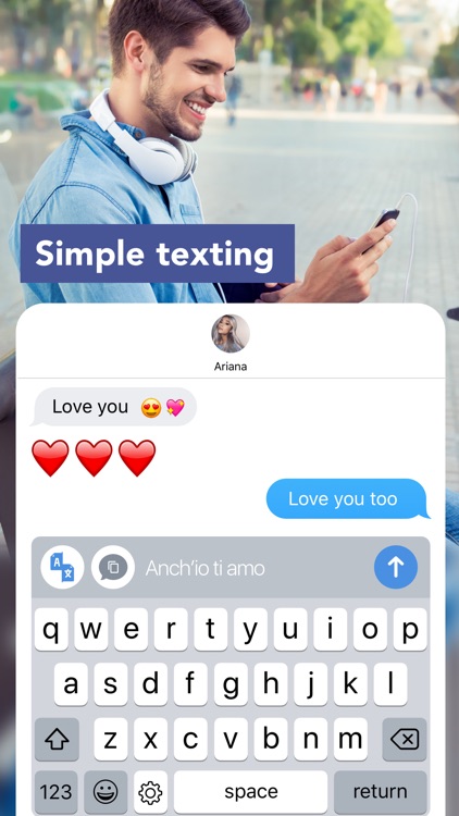 Text & Keyboard Translator App