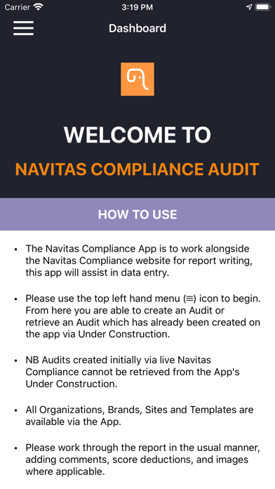 Navitas Compliance screenshot 2