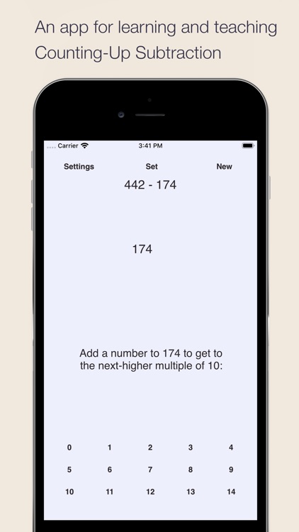 Counting-Up Subtraction screenshot-0