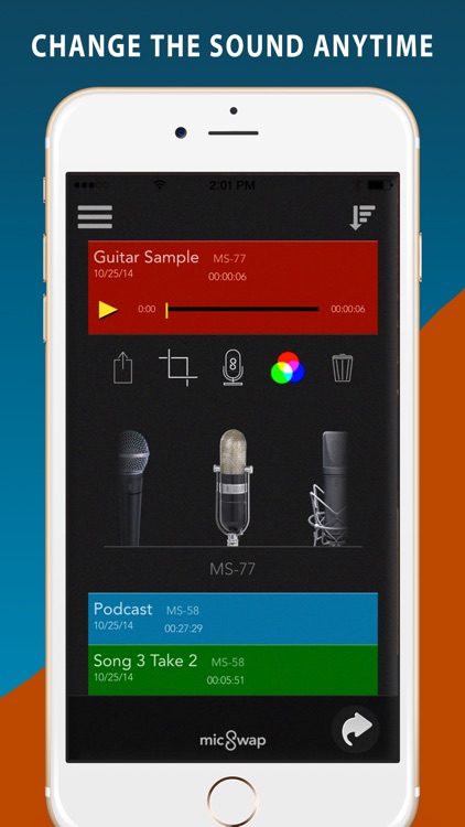 MicSwap: Mic Modeler Recorder screenshot-3