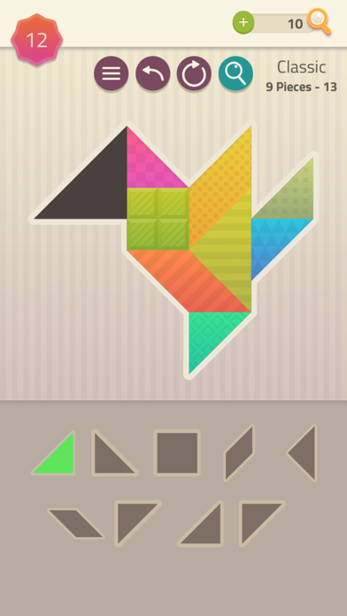 Polygrams - Tangram Puzzles screenshot 2