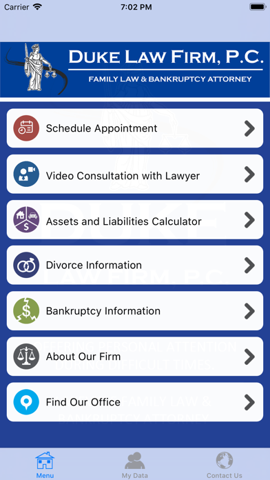 Duke Law Firm, P.C. App screenshot 2