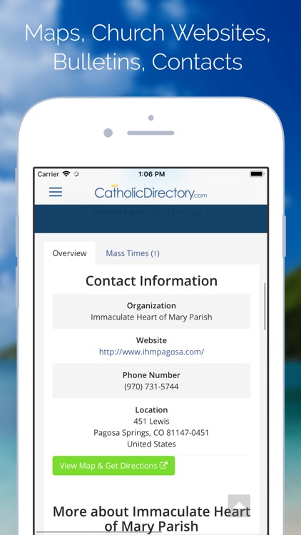 Catholic Mass Church Directory screenshot-3