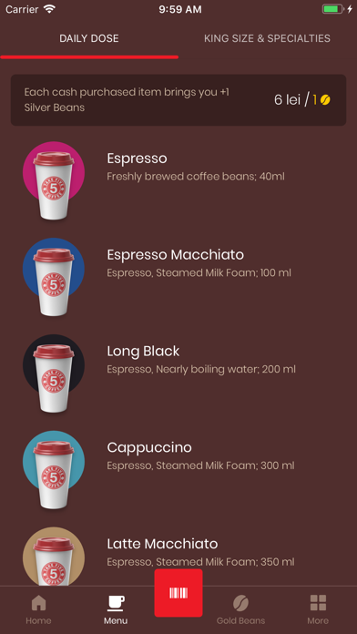 Take 5 Coffee screenshot 2