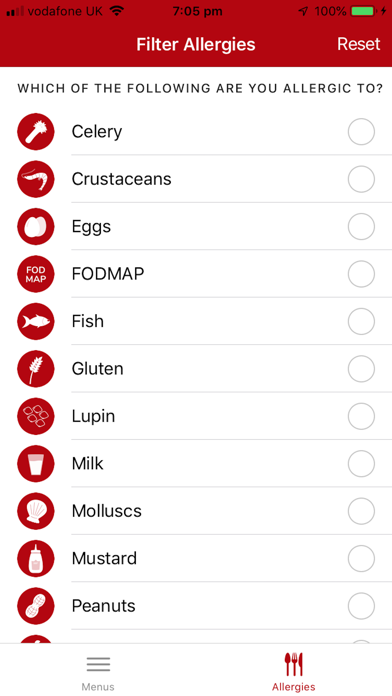 Allergen Directory screenshot 3